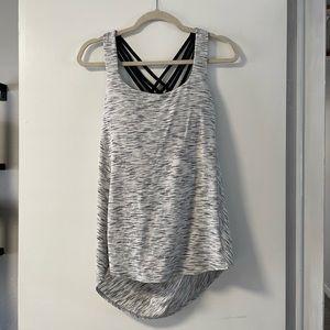 Lululemon drapey top with built in bra